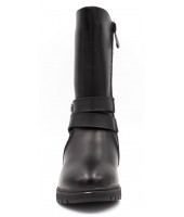 Сапоги детские Flois Kids, комбинир.кожа, шерсть, цвет черный, р-р 27-32 FL-W7329 SPZ 